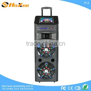 2014 Most Popular Dual 12 Inch Big Power Speaker With Dvd,eco Power Speakers for Sale thumbnail-1