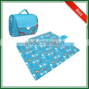 Promotional Polyester Fleece Picnic Camping Floor Fleece Mat thumbnail-3