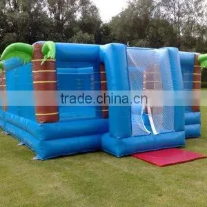 Palm Tree Inflatable Volleyball Field thumbnail-3