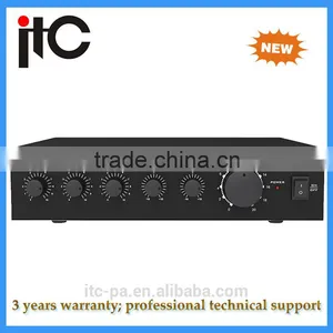 35W Phone Jack MIC Input pa Mini Power Mixer Amplifier thumbnail-1