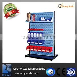 Double Sided Parts Storage Bin Racks Tools Hanging Plates thumbnail-6
