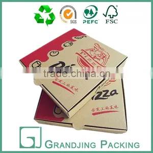 Hot Sale Square Lunch Corrugated Pizza Box thumbnail-1