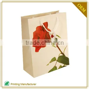 Luxury From Paper Hand Shopping Bag With Rope Handle thumbnail-3