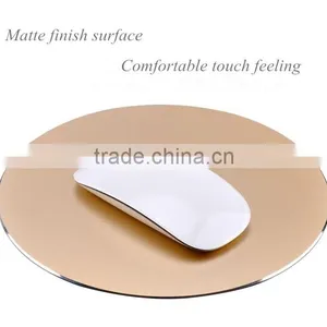 2016 TOPSHION New High Quality Metal Mouse Pad/rubber Base Aluminium Alloy on Top Mouse Mat thumbnail-1