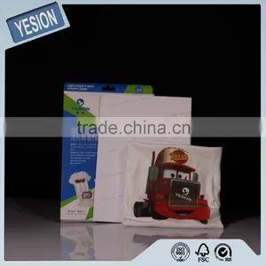 Yesion Light&Dark T-shirt Heat Transfer PrintingPaper/ Inkjet Transfer Paper For 100% Cotton Fabric thumbnail-3