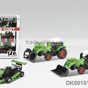 Alloy Engineering Car Farmer Car Excavator Mining Machine Bulldozer Car Model Tractor Toy thumbnail-1
