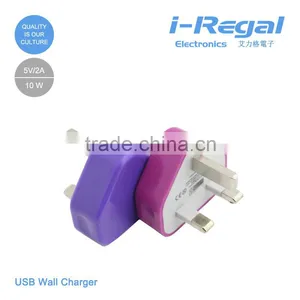 Wall Charger for Mobile Phone 5V 1A dc Output Usb Wall Charger thumbnail-1
