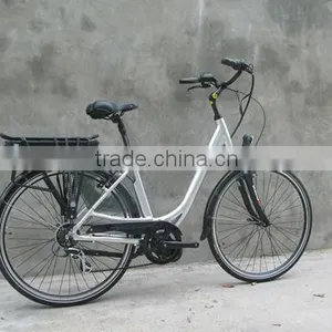 700C Lithium Battery City Style Electric Bicycle /Elektro-Fahrrad/elektrisk With 8FUN / Bafang Central Motor for European Market thumbnail-1