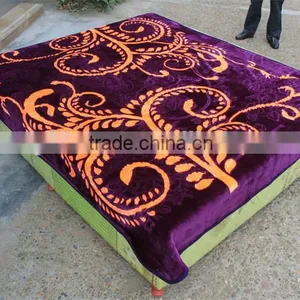 100% Polyester Wholesale Thermal Protection Container Home China Supplier Blanket for Bed thumbnail-5