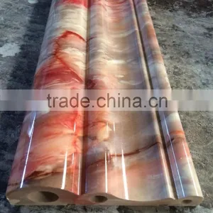 PVC Marble Skirting Production Line,PVC Fuax Marble Profile Making Machine thumbnail-5