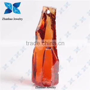 Synthetic Champagne cz Stone Color Rough Cubic Zirconia thumbnail-1