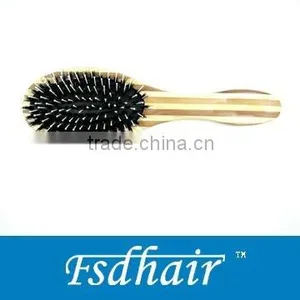 Oval Bamboo Hair Brush thumbnail-1