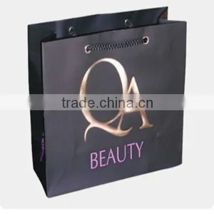 Printing Bag With Black Rope,Lamination Recycled Bag,Embossing Printing Bag thumbnail-1
