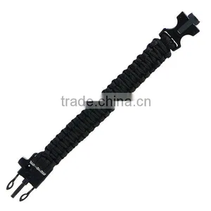 2016 New Design Handwoven Survival Paracute Bracelet With Flint and Whistle thumbnail-4