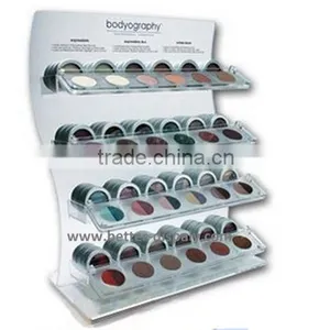 Custom Transparent Acrylic Eye Shodow Display Stand With Logo thumbnail-1