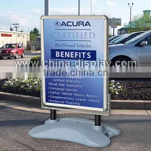 Aluminum Snap Frame a1 Outdoor Pavement Billboard thumbnail-1