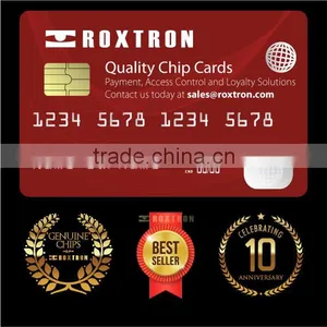 Chip Card for Payment, Access Control and Loyalty Solutions - Quality Cards by Roxtron thumbnail-1