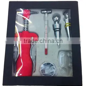 4 Pieces Wine Opener Set With Black Box ,Wine Opener Gift Set thumbnail-2