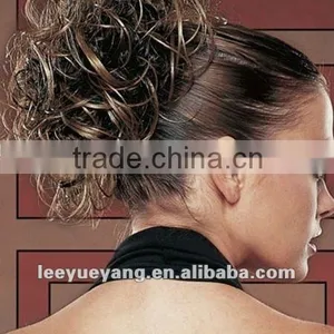 Discount Beautiful Black Synethetic Hair Band thumbnail-1
