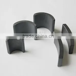High Quality Arc Magnet Ferrite Magnet Y30BH for Starter Motor, Fuel Pump Motor, Seat Motor thumbnail-1