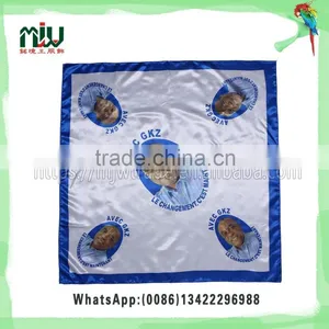 Leader Custom Wholesale Square High Quality Silk Scarf thumbnail-3