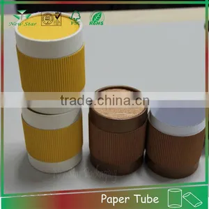 Fashionable Full Design Printing Corrugated Paper Tube Cans Made In China thumbnail-1