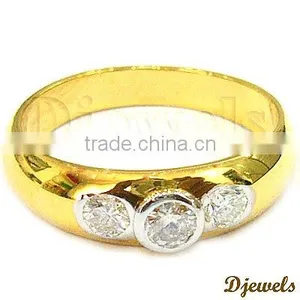Ladies Diamond Rings, Diamond Gold Rings, Diamond Jewelry thumbnail-2