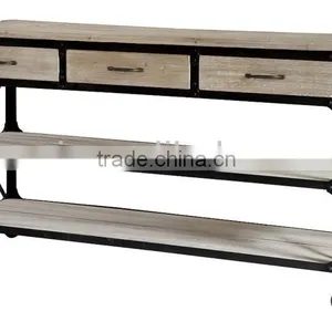 Recyled Wood Console&Metal Furniture thumbnail-1