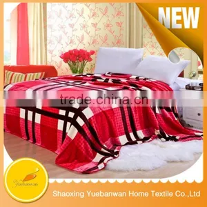 New Stripe Pattern Flannel Fleece Bed Sheet China Suppliers thumbnail-4