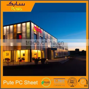 Multi Wall Polycarbonate Bronze/clear Panel Transparent Thermal Insulation Foshan Building Materials thumbnail-5
