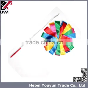 UWIN Colourful Dance Ribbon Rhythmic Gymnastic Ribbons Stick On Sale thumbnail-3