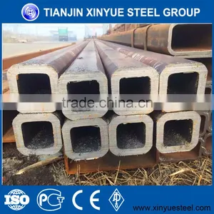 Rectangular / Square Steel Pipe / Tubes Hollow Section Galvanzied / Black Annealing thumbnail-1