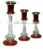 Candle Holders Crystal Set thumbnail-1