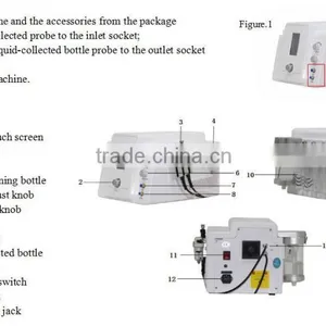 NL-SPA510 Professional Vacuum Facial Machine Microdermabrasion Dermabrasion Microcurrent Facial Therapy Machine thumbnail-6