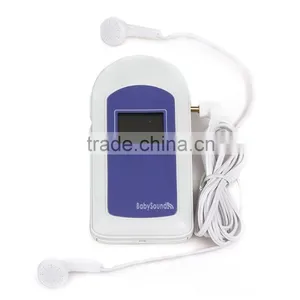 Fetal Heart Rate Doppler Pocket Fetal Doppler LCD Monitor for Pregnant 2MHz Babysound B thumbnail-2