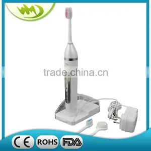 Nylon Adult and Baby Waterproof Sonic Vibration Electricial Toothbrush thumbnail-3