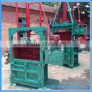 Professional Vertical Hydraulic Baler Press Machine for Raw Wool/baler for Wool thumbnail-1