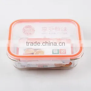 Hot Sale Multifunctional Round Shape Fresh Box for Food Glass Box thumbnail-5