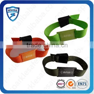 High Quality Promotion Festival Fabric Wristband thumbnail-1