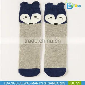 Cheap Wholesale Designer Quality Custom 100% Pure Organic Cotton Baby Socks thumbnail-4