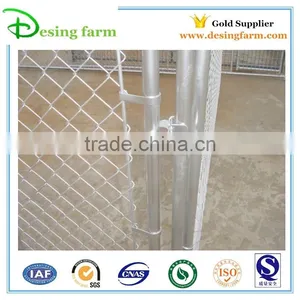 10x10x6 Foot Classic Galvanized Outdoor Dog Kennel thumbnail-6