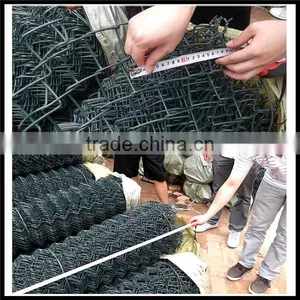 60*60mm Mesh Size Hot Dipped Galvanized Chain Link Fence for Sale thumbnail-1