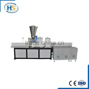 PVC Pipe Conical Plastic Twin Screw Extruder Machinery thumbnail-1
