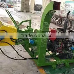 High Efficiency 40hp Wood Chipper Mobile Wood Chipper With CE thumbnail-1