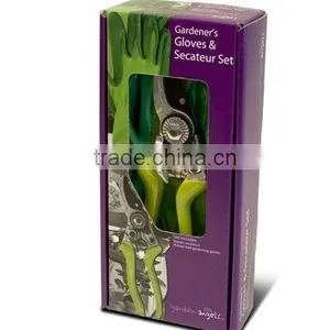 Garden Gloves & Secateur Set - Gardeners Gift thumbnail-1