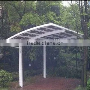 2016 Hotstylish Carport With Arched Roof Polycarbonate Covering Canopy thumbnail-1