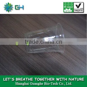 Transparent Cup Plastik 100% Biodegradable PLA thumbnail-1