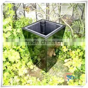 Modern Fashion Style Self Watering Garden Lacy Glazed Flower Pot thumbnail-1