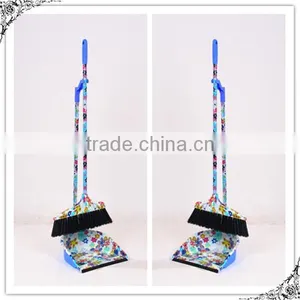 Hi-Q Printing Plastic Broom + Dustpan Suit thumbnail-1