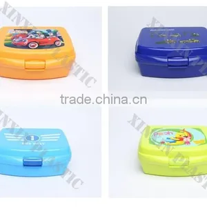 Kids Plastic Rectangle PP Material Children's Lunch Box/plastic Food Container thumbnail-6
